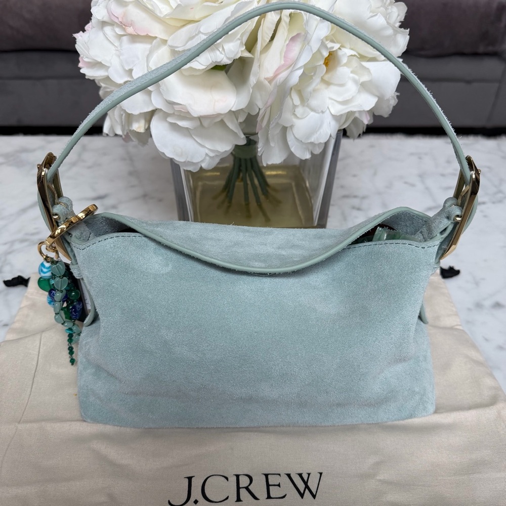 J. Crew Berkeley Suede Shoulder and Crossbody Bag - NEW - Picture 9 of 16